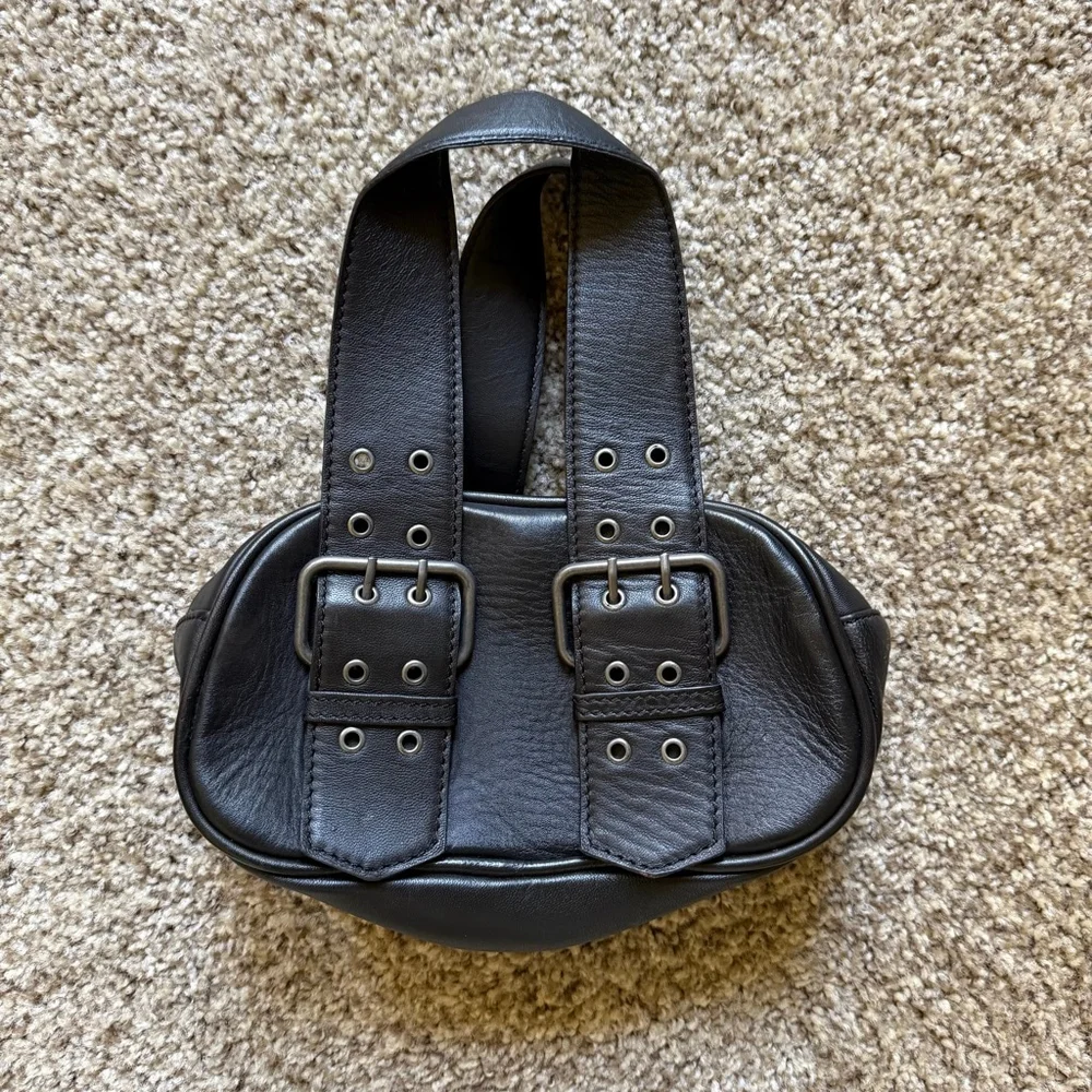 Free People Say Yes Bag NWOT Black - Picture 5 of 6